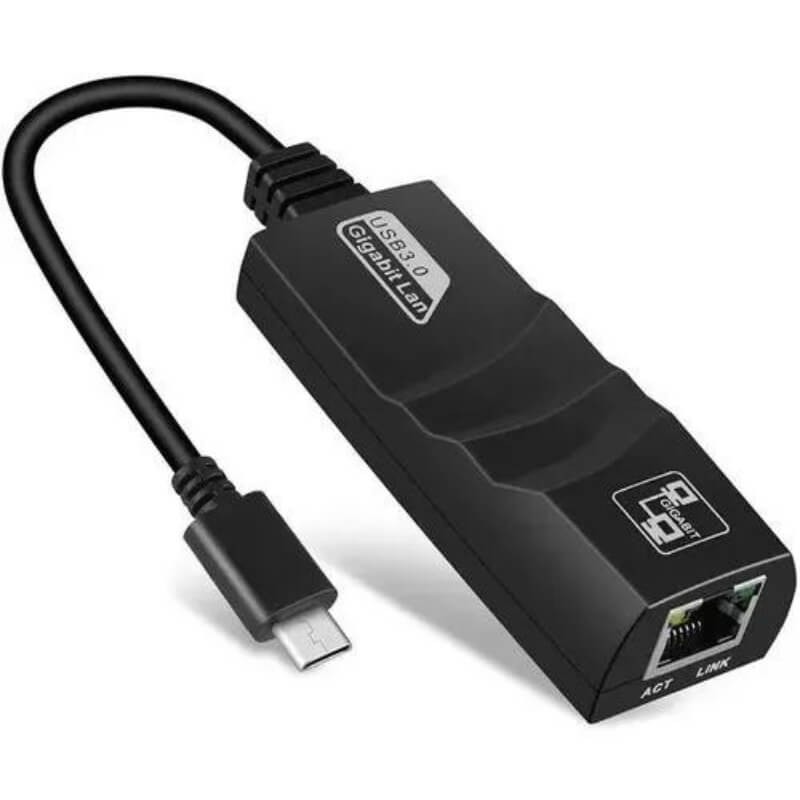 Adaptador USB-C a RJ45 Gigabit Ethernet