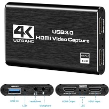 Capturadora de video 4K 60fps USB 3.0