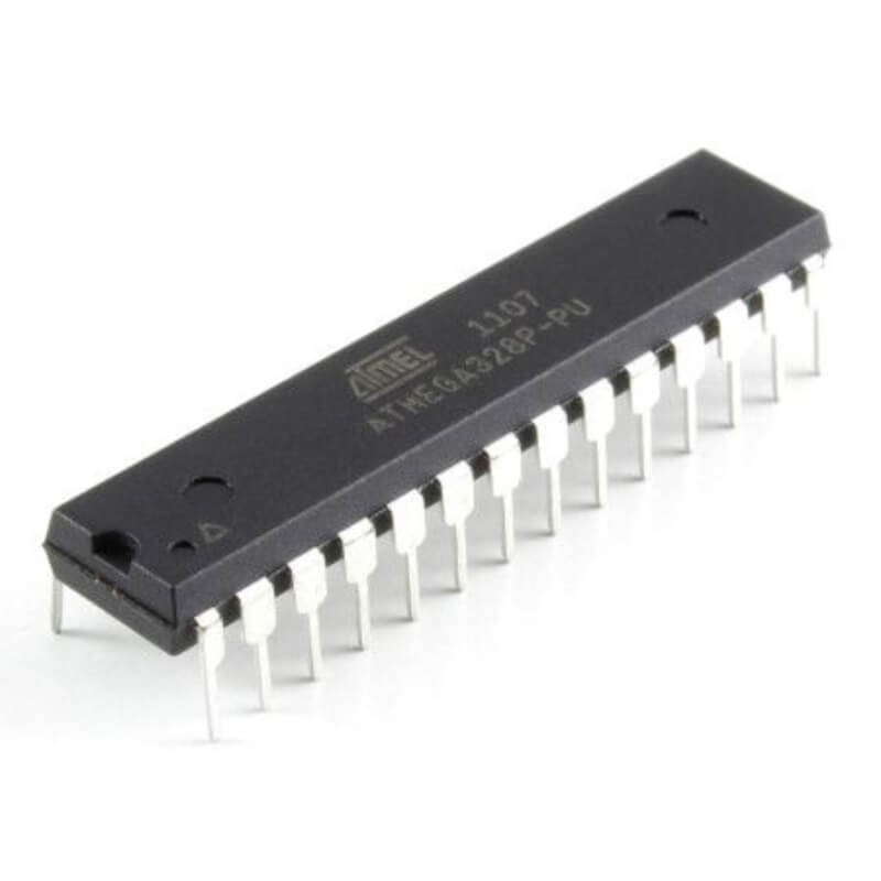 Microcontrolador AVR ATMEGA328P-PU para proyectos de Arduino